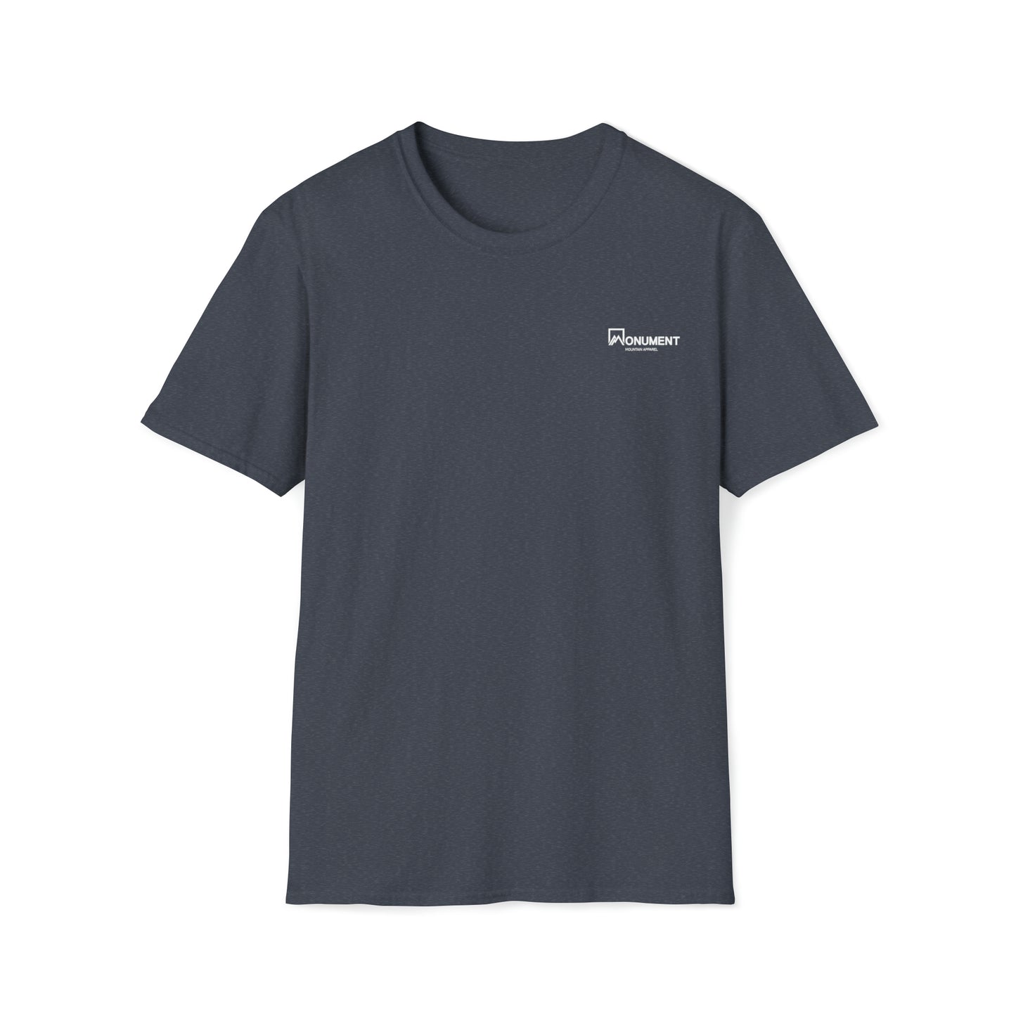 Big Sky, MT Topographic Men's Tee Shirt